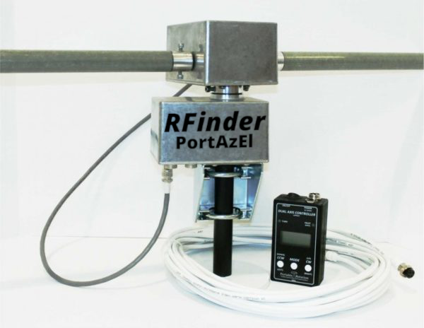 RFinder PortAzEl Portable 12V Bluetooth Az El Rotator Now Shipping!!!