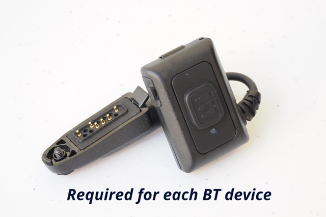 Bluetooth Dongle for POGO port on B1/B1+/P10 (You must order a mic or earloop also